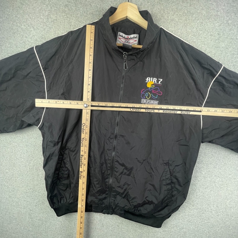 Vintage Air 7 Califlorida Bowl Jacket Mens XXL Embroidered Highschool Football - Picture 11 of 12